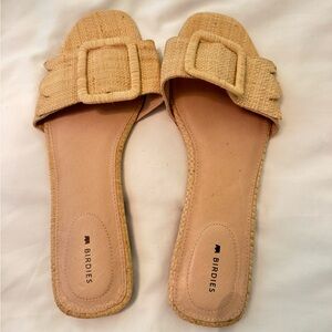 Birdies Women's Rattan Slide Sandals 10.5